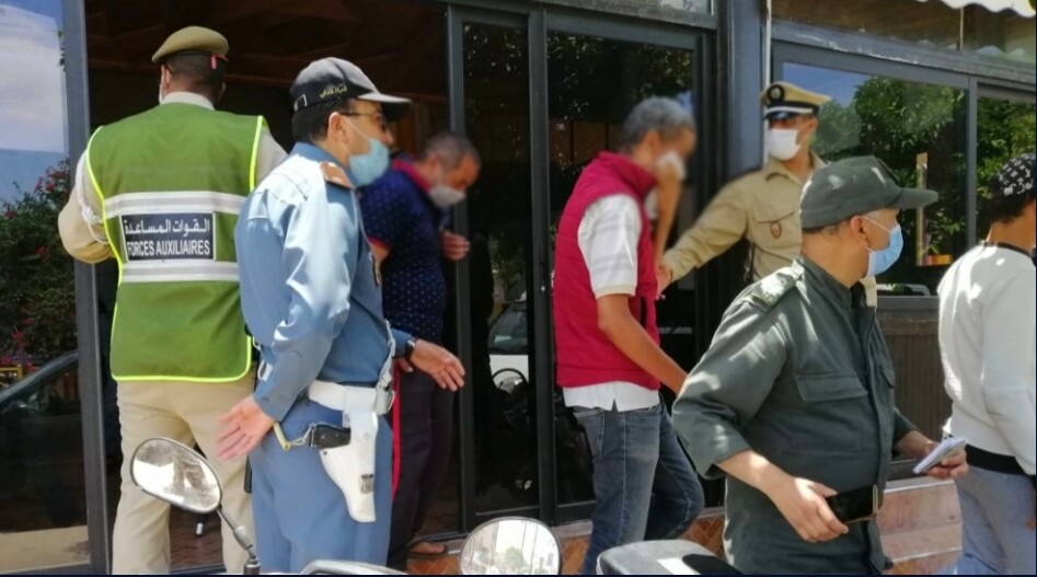 اعتقالات خلال مداهمة مقاهي قمار غير مرخصة بمراكش‎‎