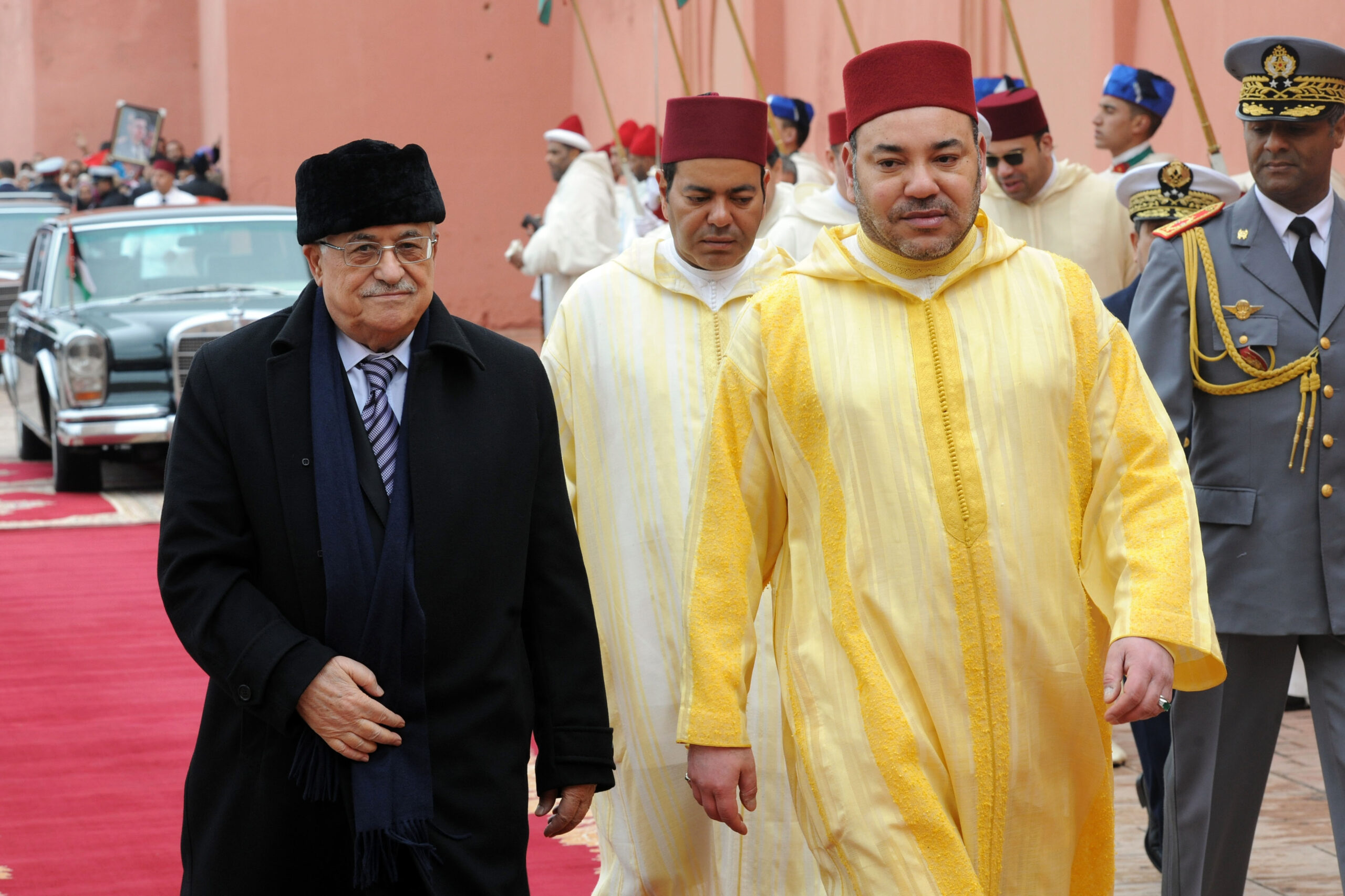 محمود عباس يؤكد على مكانة المغرب وتاريخه في خدمة القضية الفلسطينية