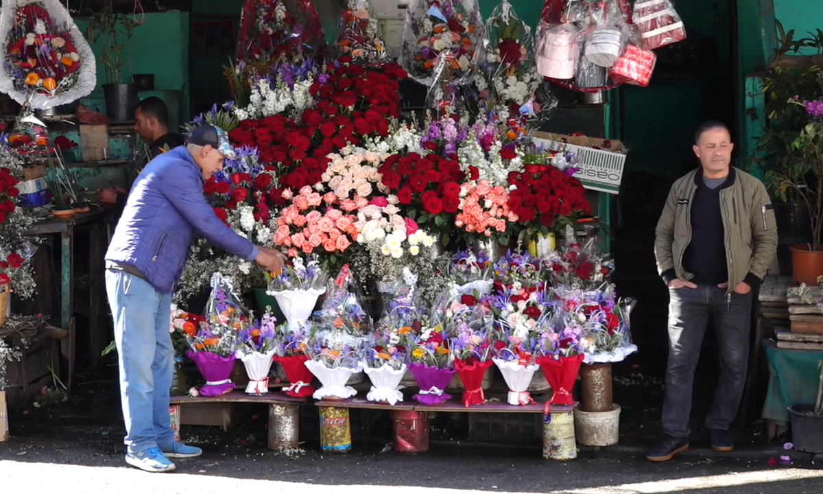 فيديو | انتعاش سوق الورود بالمغرب في عيد الحب