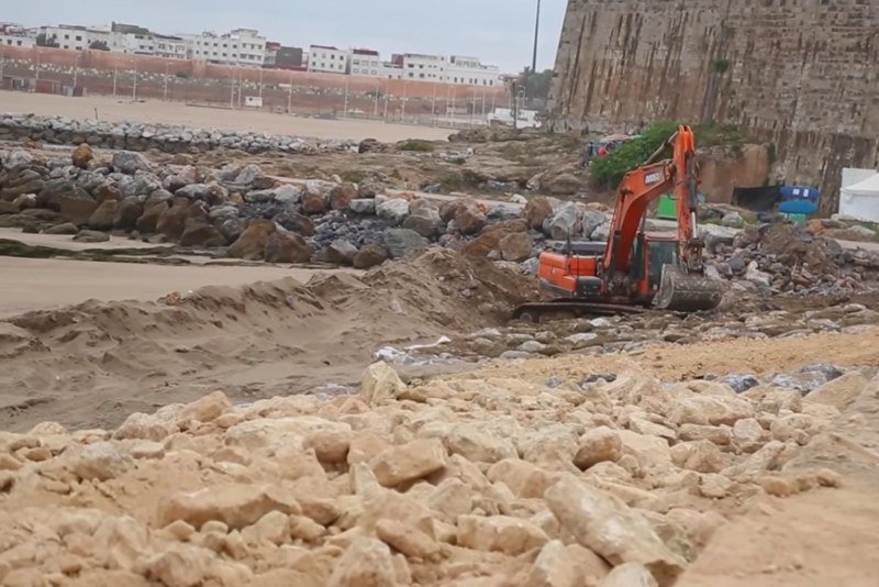 وزارة التجهيز تستعد لإنشاء حاجز صخري لحماية 