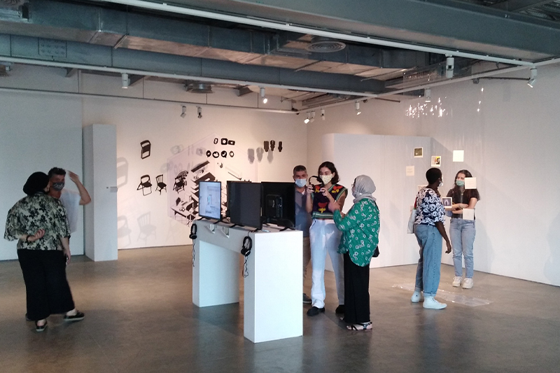 افتتاح معرض تقارب 2 للفنانين الشباب بالدار البيضاء