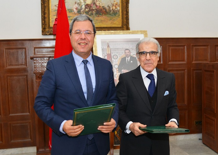 توقيع اتفاقية شراكة بين بنك المغرب وصندوق الإيداع والتدبير للاستثمار