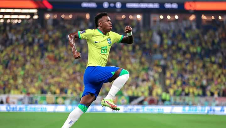 نجم المنتخب البرازيلي فينيسيوس جونيور بعد المباراة: شكرا يا مغرب