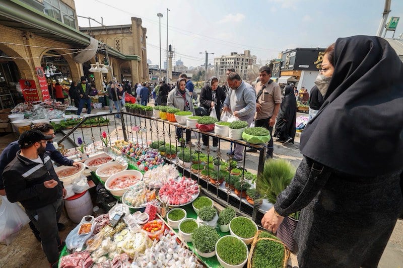 رأس السنة الفارسية يتزامن مع بداية شهر رمضان في إيران